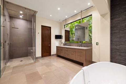 Primary bath, shower