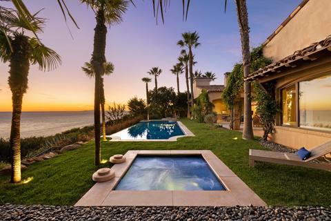 Spa at twilight
